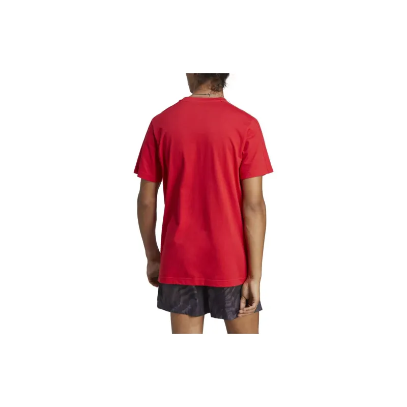 Adidas M 3S SJ T Shirt Men's Red-2