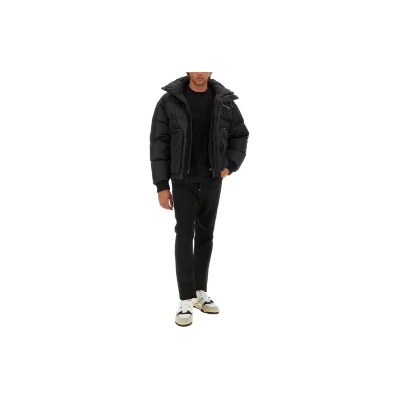 DSQUARED 2 High Neck Quilted Puffer Jacket-2