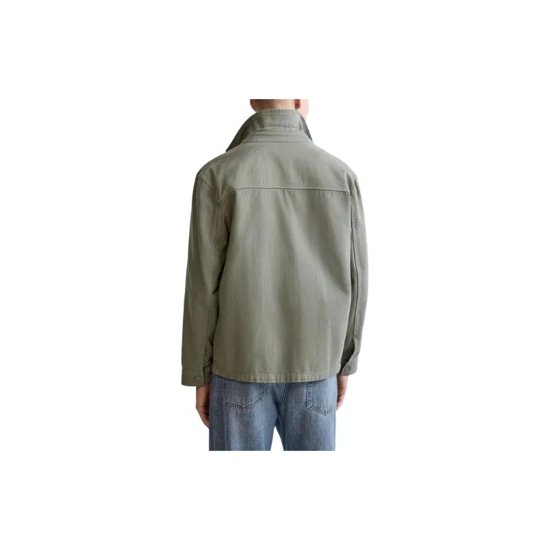 ZARA Shirts Men Green-2