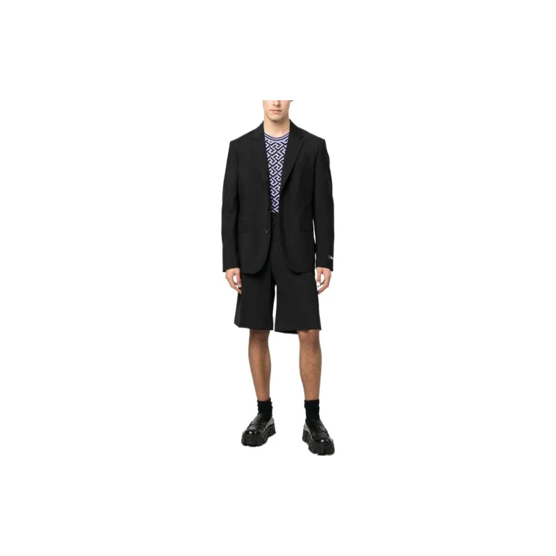 VERSACE SS23 Business Suit Coat Men's Black-1