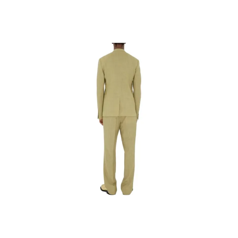 Burberry Suit Trouser Men's Khaki-3