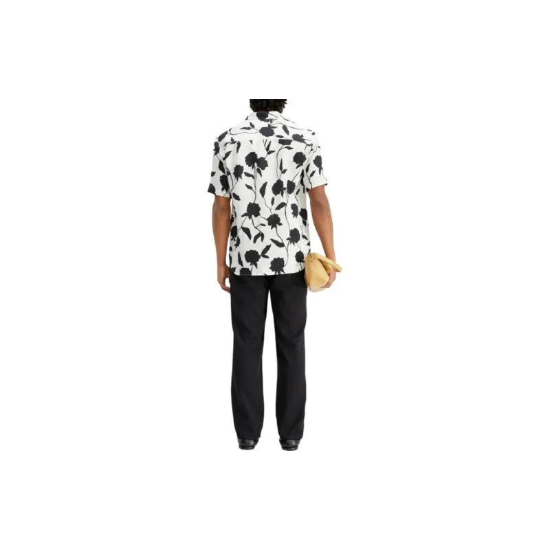 Jacquemus Black Rose Short Sleeve Shirt-4