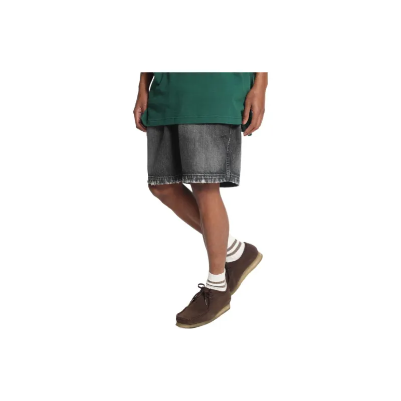 MADNESS Denim Shorts Men Gray-4