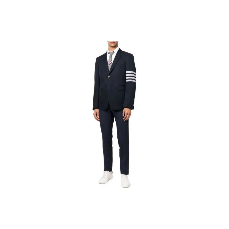 THOM BROWNE Business Suits Men Navy Blue-1