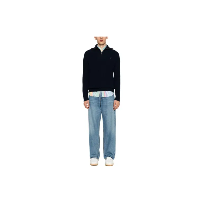 Polo Ralph Lauren Polo Pony embroidered Waffle knit Jumper-1