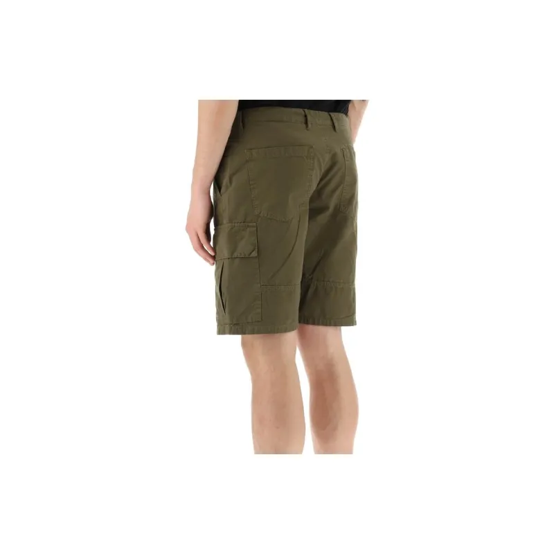 BARBOUR Cargo Shorts Men Green-2