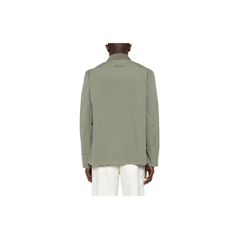 BARBOUR Pocket Detailed Military Shirt Jacket-2