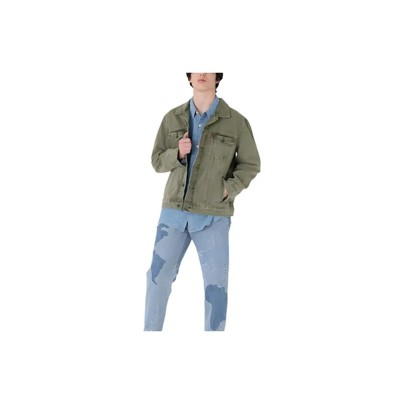 Levi's Jackets Coats Men's Green-3
