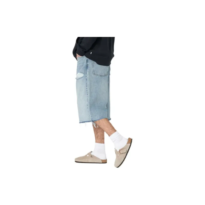 Levi's Denim Shorts Men's Light Blue-4