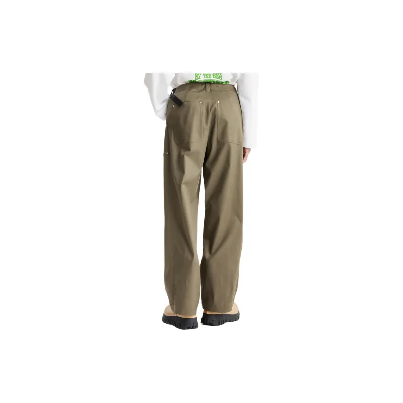 HOLZWEILER Cargo Pants Men's Military Green-3