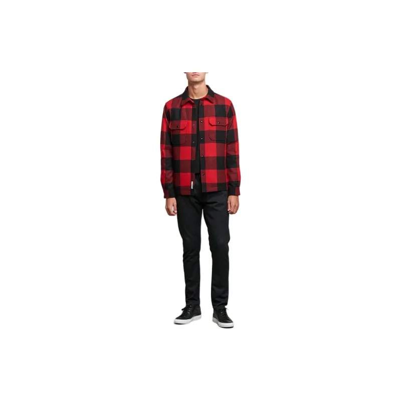 WOOLRICH Checked Buttoned Overshirt-2