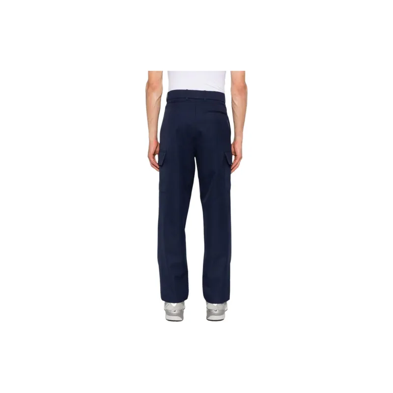 DROLE DE MONSIEUR Mid Rise Pleat Detailed Trousers-2