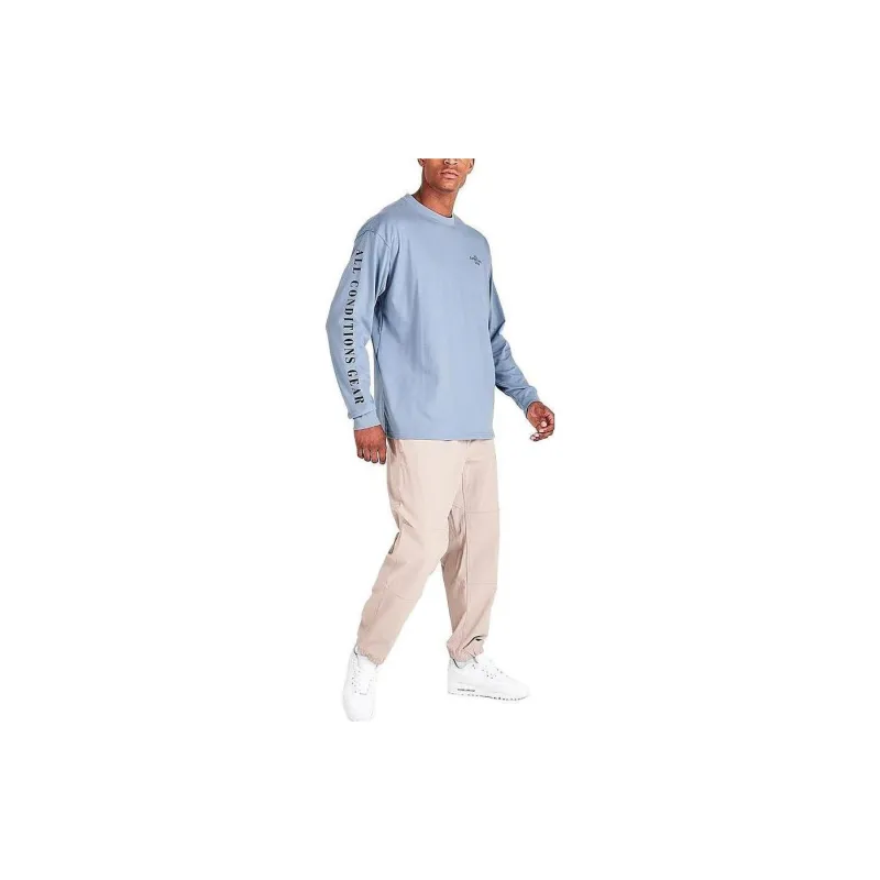 Nike T Shirts Men Sky Blue-1