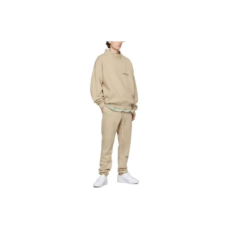 Fear Of God Essentials Ssense Exclusive Mock Neck Sweatshirt-2
