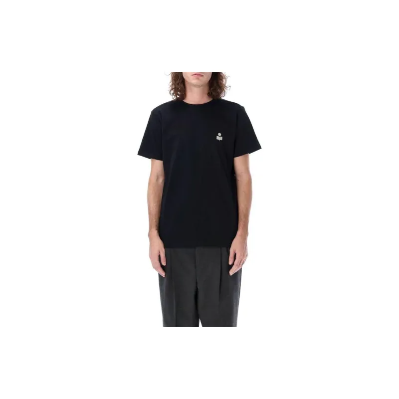 ISABEL MARANT Zafferh Logo print T shirt-2