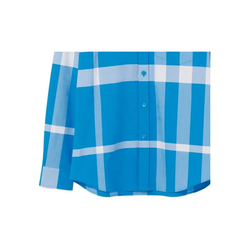 Burberry SS23 Shirt Men's Vivid Blue-2