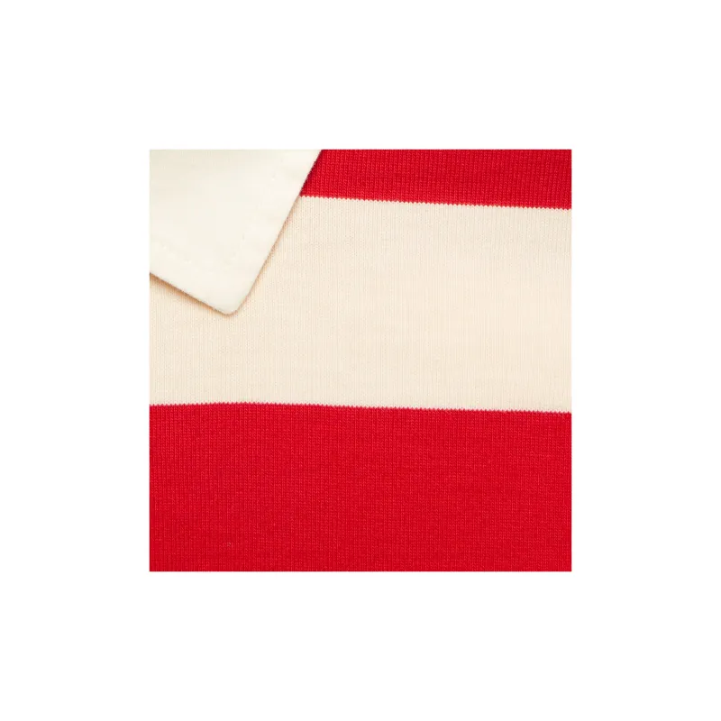 GUCCI Chinese New Year SS24 Polo Shirt Men's Red White-5