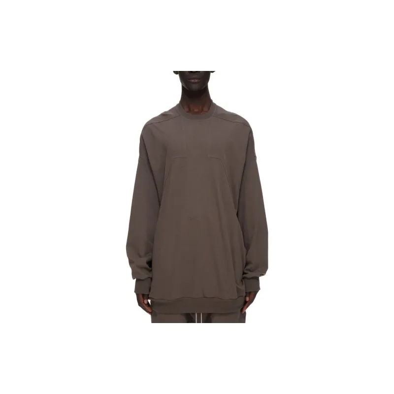 RICK OWENS Splintered Peter Organic Cotton Jumper-1