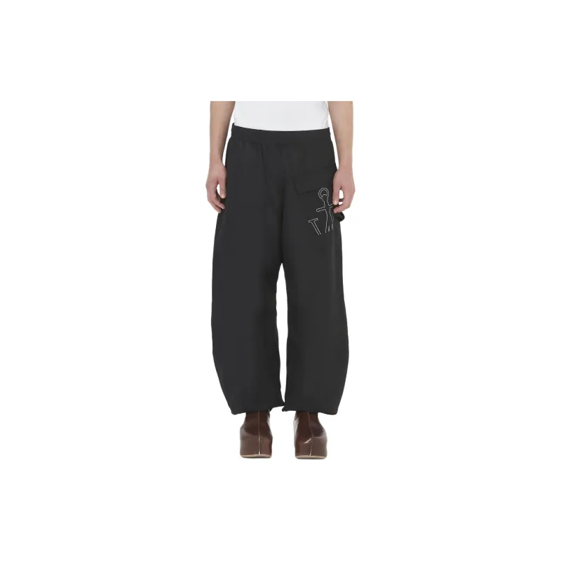 JW Anderson Anchor Logo Printed Twisted Joggers-1