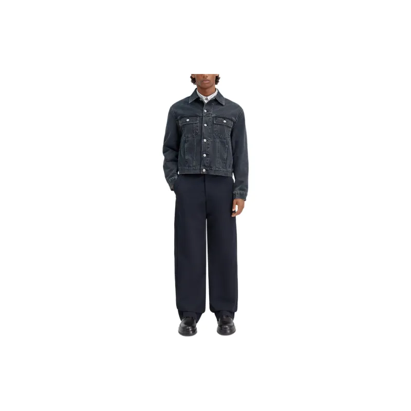 Jacquemus Denim Jacket Men's Black-1