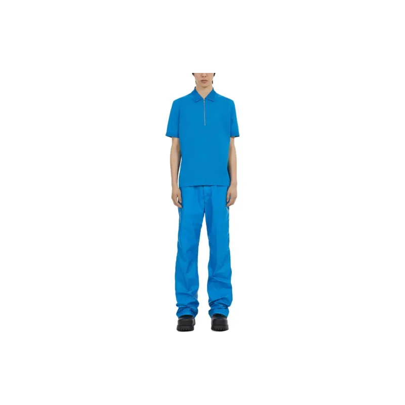 FERRAGAMO Zipped Cotton Polo Shirt-1