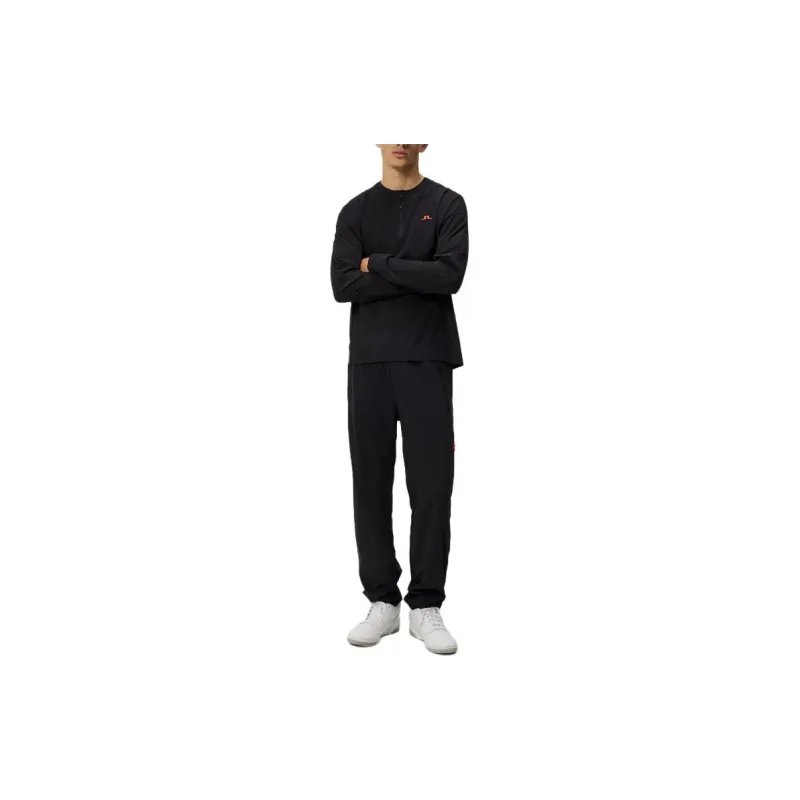 J.Lindeberg T Shirt Men's Black-2
