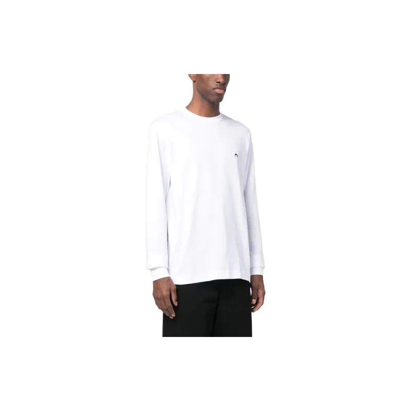 Marine Serre Organic Cotton Long sleeve T shirt-3