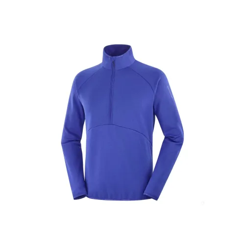 SALOMON Jackets Men Blue