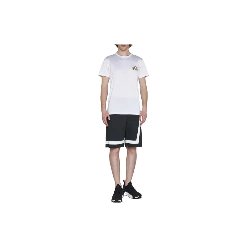 Moncler Double Logo Crewneck T Shirt-1