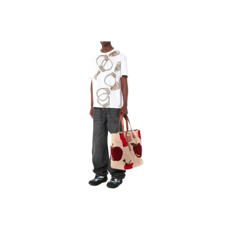 JW Anderson Graphic Printed Crewneck T Shirt-2