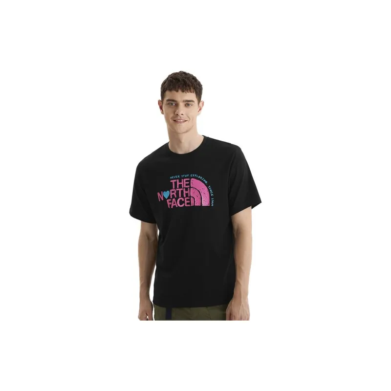 THE NORTH FACE Heart SS22 T Shirt Unisex Black-2