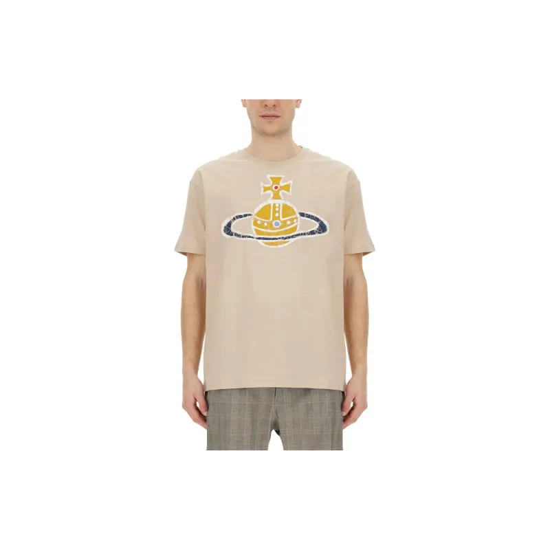 Vivienne Westwood Orb Printed Crewneck T Shirt-2