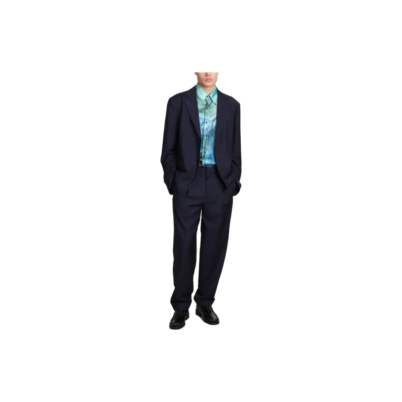 Acne Studios Single Breasted Tailored Blazer-1
