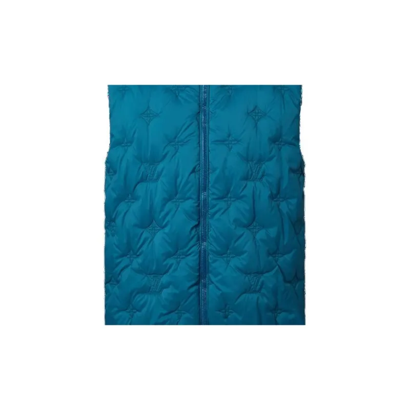 LOUIS VUITTON Vests Men Blue-2