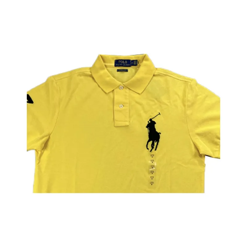 Polo Ralph Lauren Polo Shirts Men Yellow-2