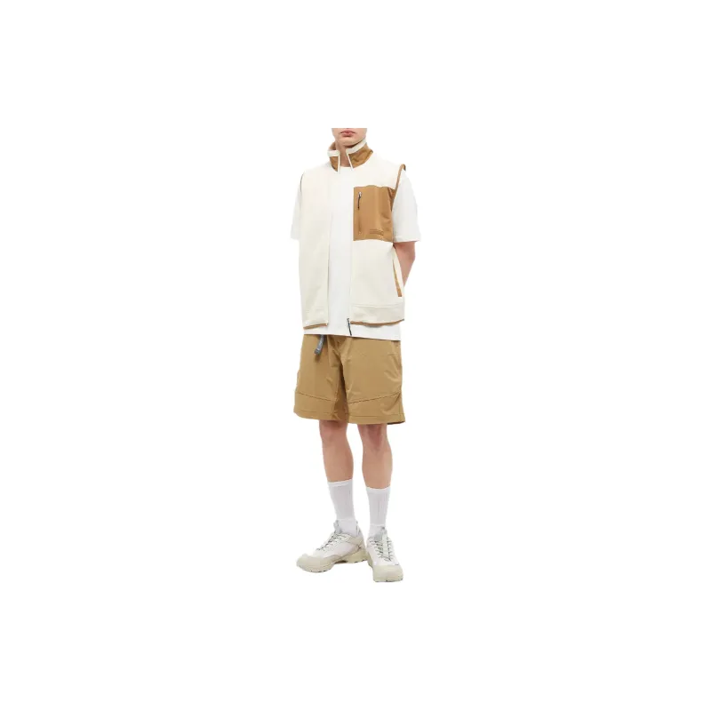 And Wander Casual Shorts Men's Light Umber-1