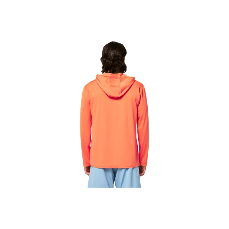 Oakley Sun Protection Clothing Men's Orange-4