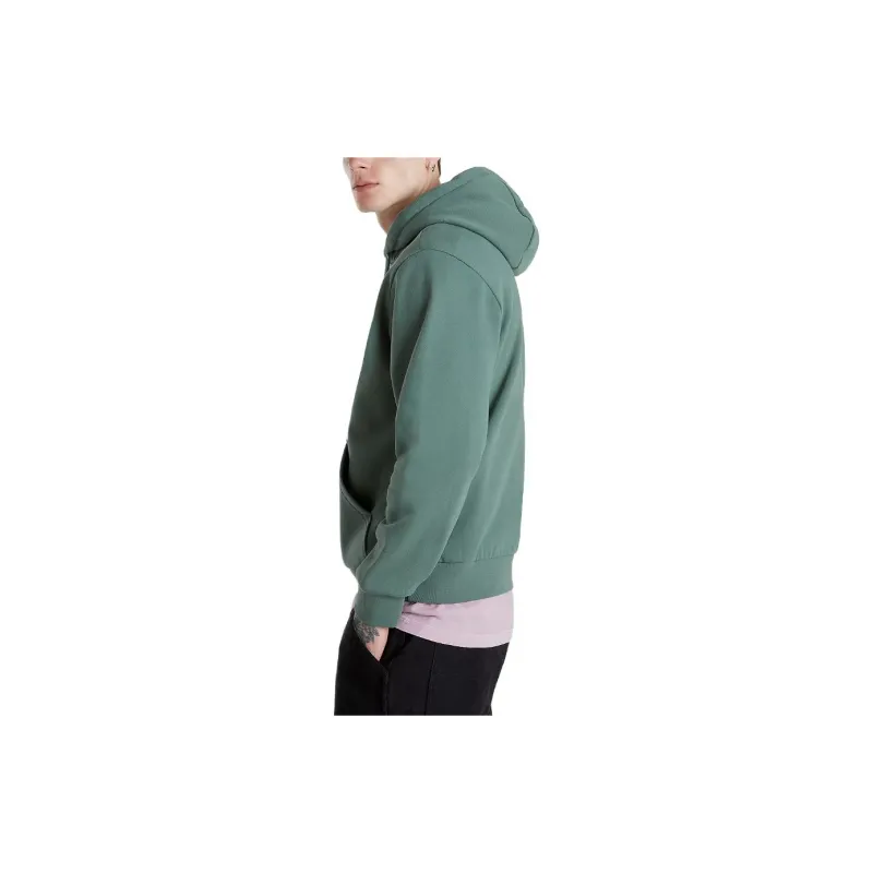 Vans Essential Relaxed Pullover Hoodie Sweatshirt Men's Green-4