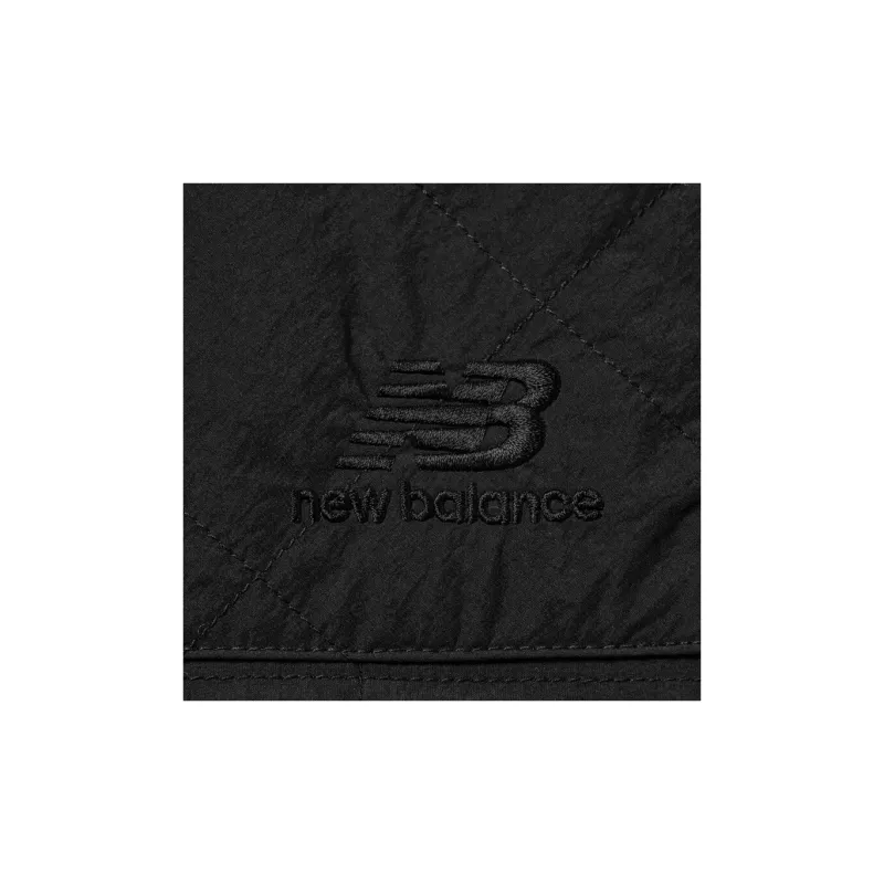 New Balance Puffer Jackets Men Black-3