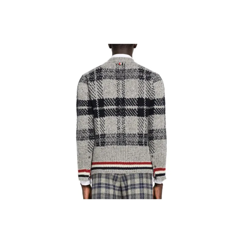 THOM BROWNE· FW22 Knitwear Men's Gray-2