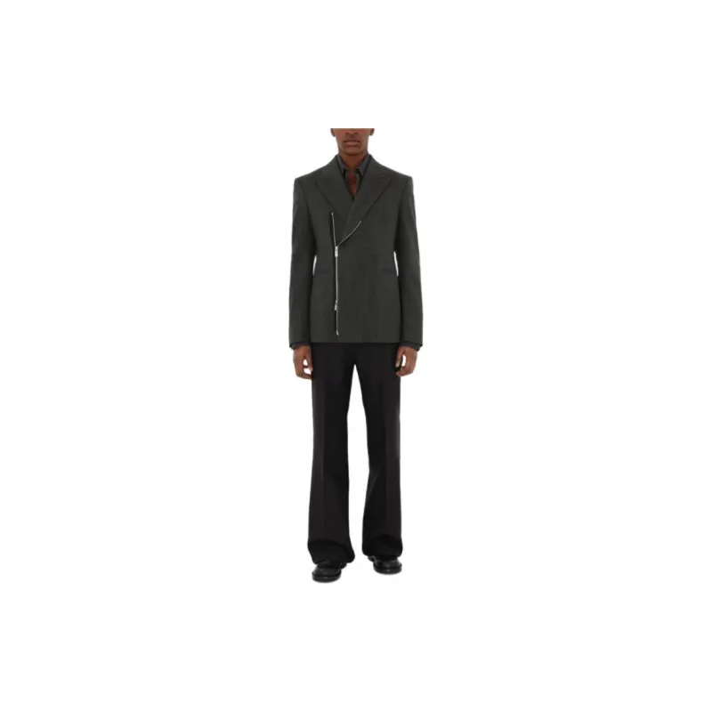 Burberry Jackets Coats Men's Gray Black-2