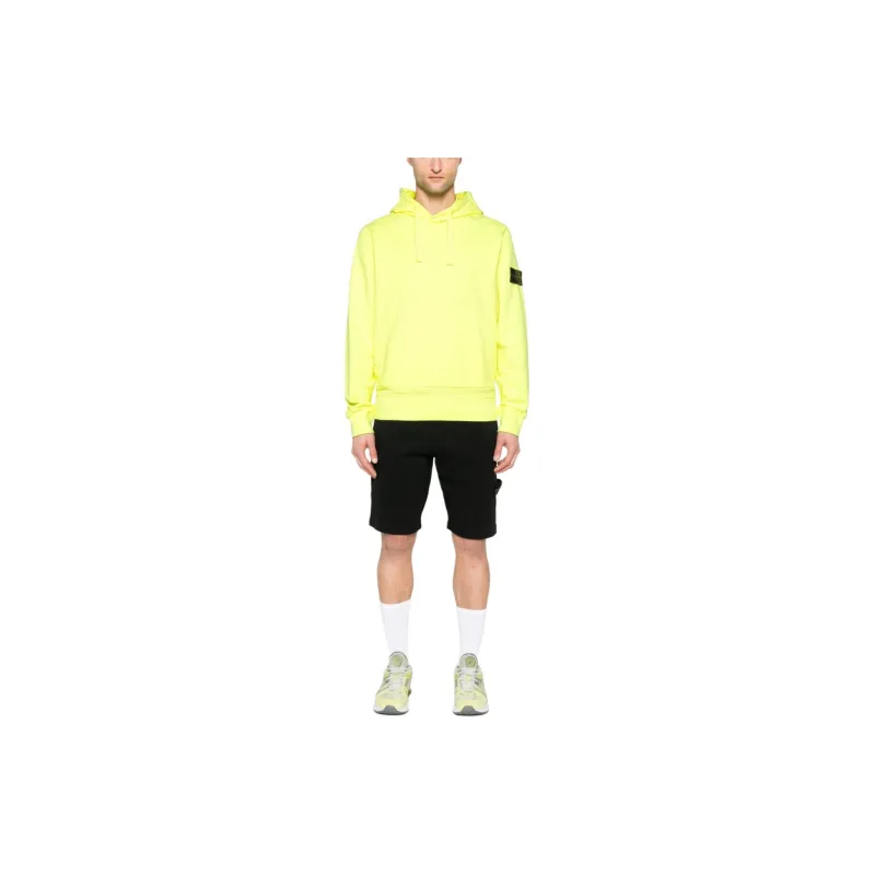 STONE ISLAND Logo Patch Drawstring Bermuda Shorts-1