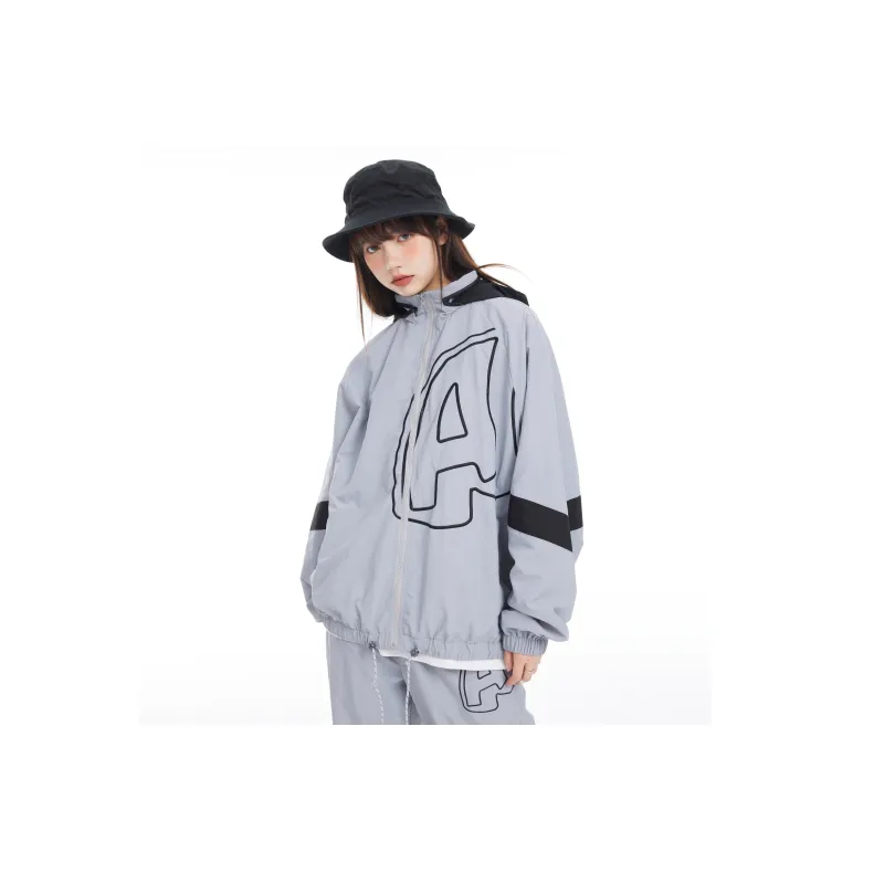 AMONSTER Loose Fit Thin Jacket Unisex-3