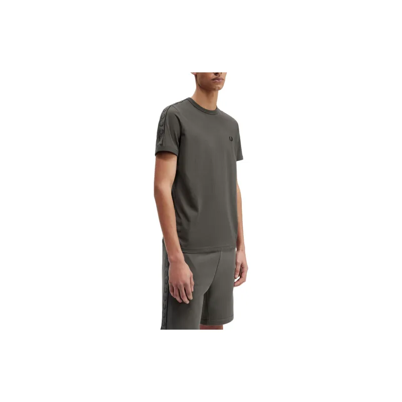FRED PERRY Contrast tape T shirt-3