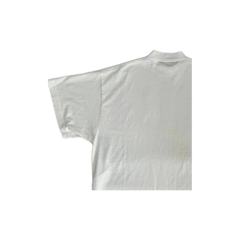 Balenciaga T Shirt Loose Fit Unisex White-6