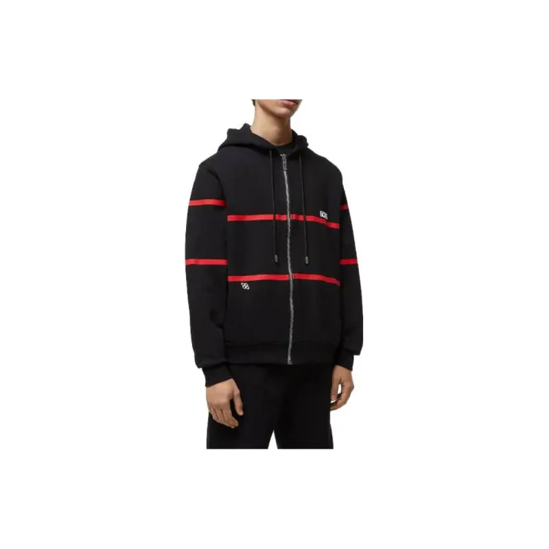 GCDS Logo Printed Drawstring Hoodie-1
