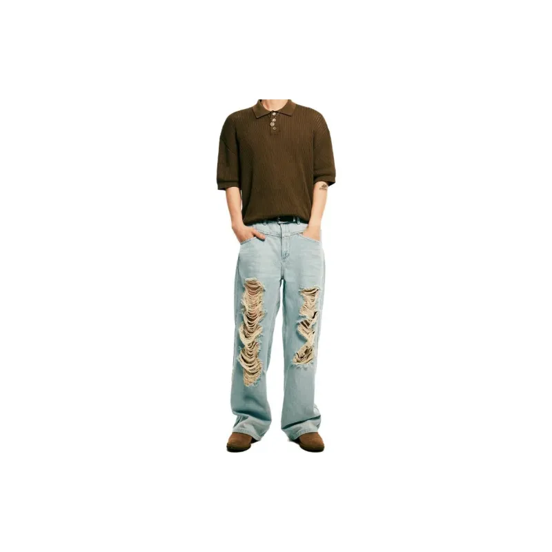 MARITHE FRANCOIS GIRBAUD Jeans Men Blue-2