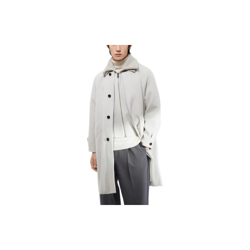 GXG Coats Men Light Gray-2