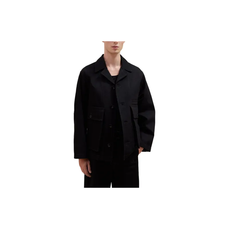 Lemaire Boxy Cotton Shirt Jacket-4