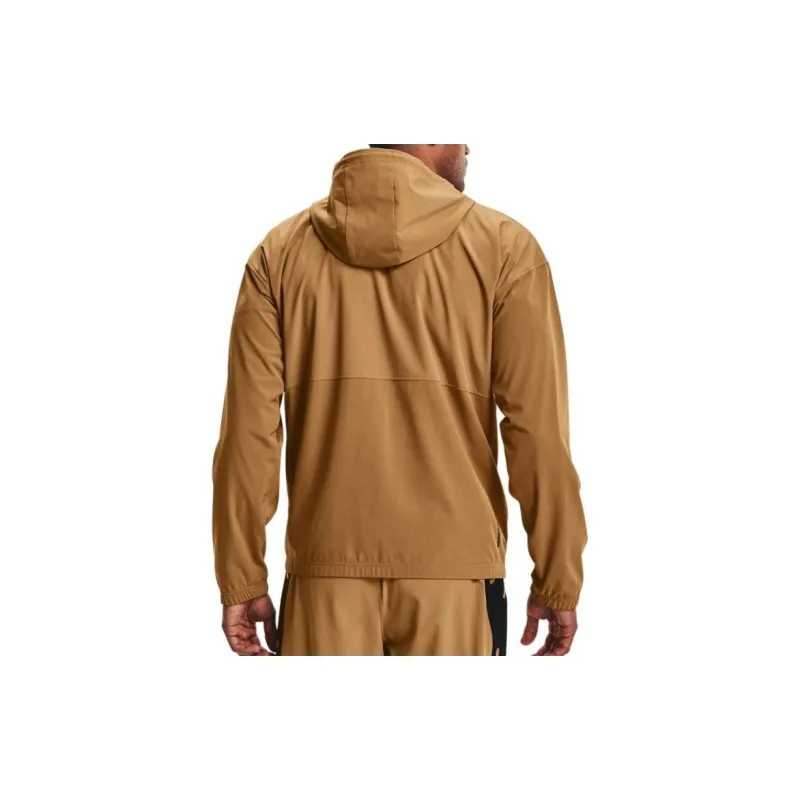 Under Armour RUSH Sweatshirt Men's Brown-4